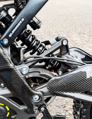 Protector de Carbono para el cuadro | Sur Ron Garage