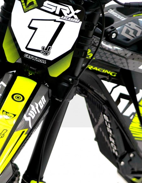 Hebo Green Sur Ron Stickers