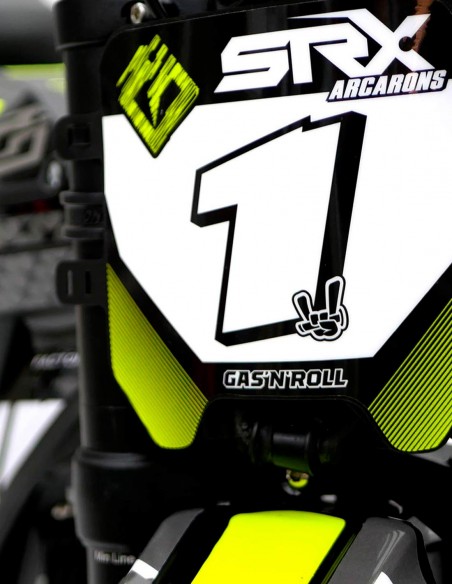 Hebo Green Sur Ron Stickers