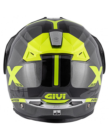 Casque Trial Givi X33 Canyon Titane/Fluorescent