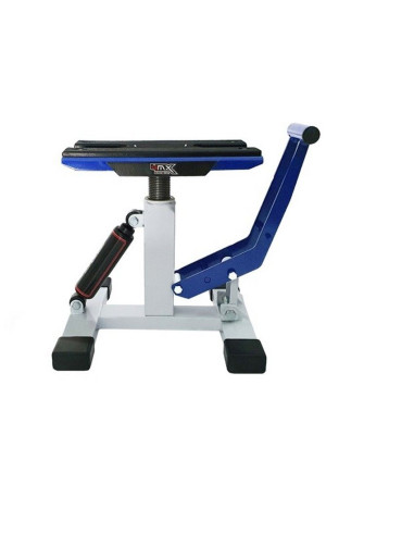 4MX Hydraulic Lift Stand Black/White/Blue