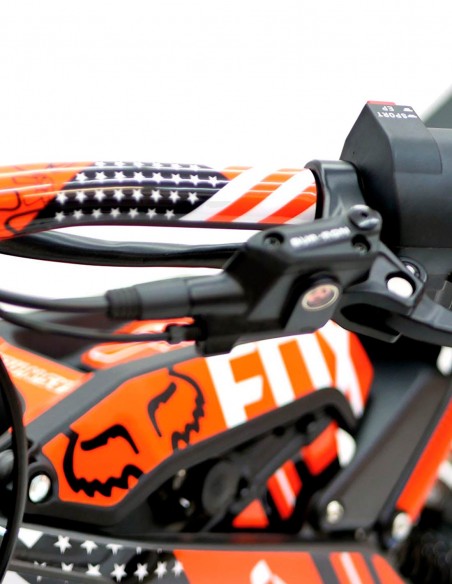 Adhesivo FOX Naranja