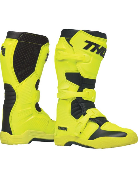 Botas Moto Thor Blitz XR Amarillo Flúor