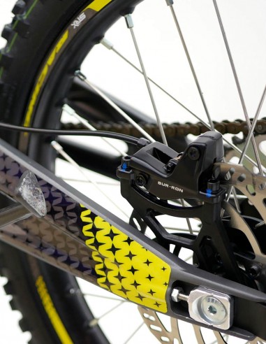 Adhesivo Racing Yellow Sur Ron