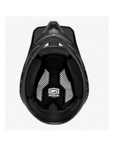 Casco 100% Status Essential Negro